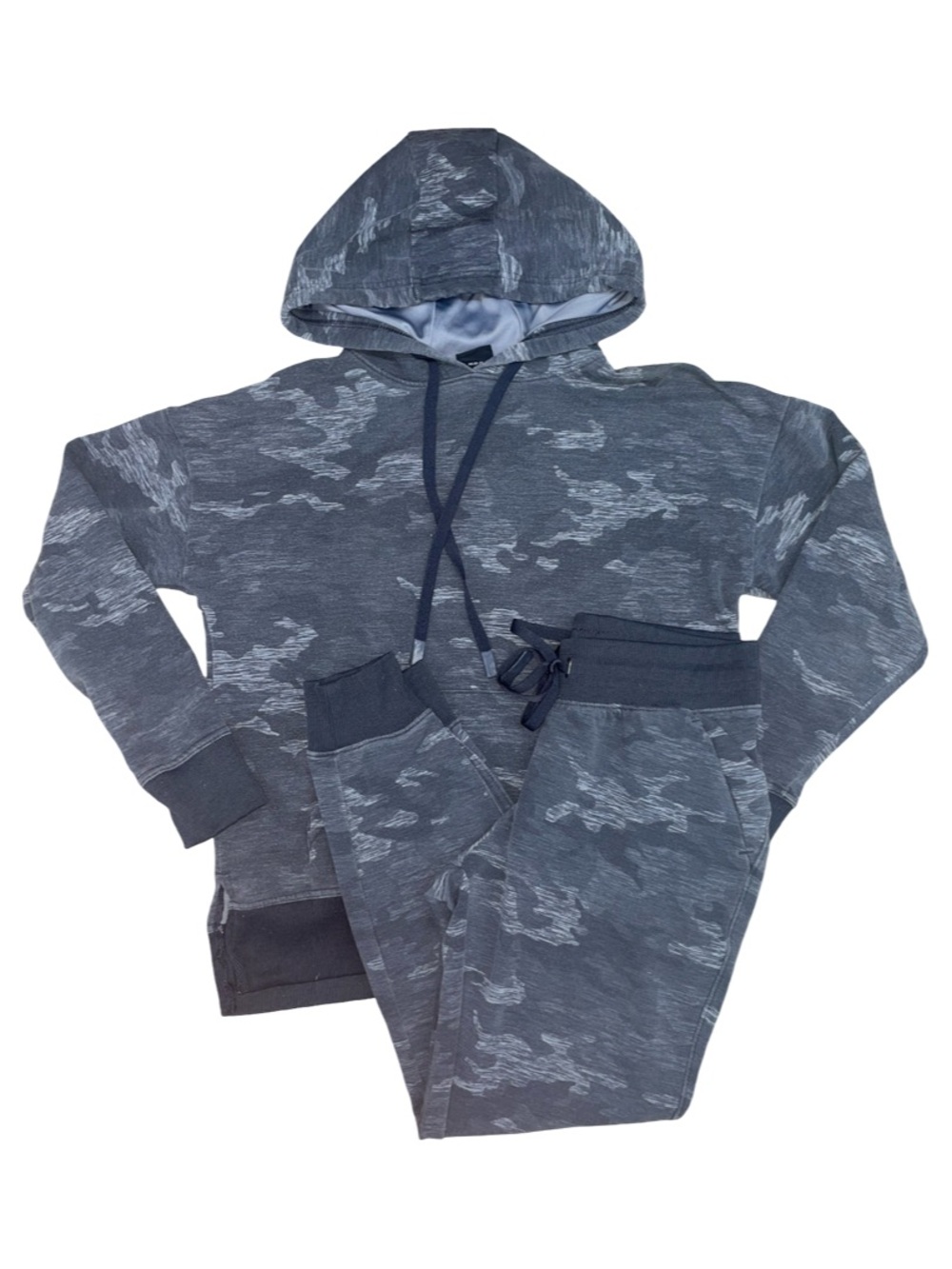 Avia Gray Camouflage Hoodie & Jogger Set